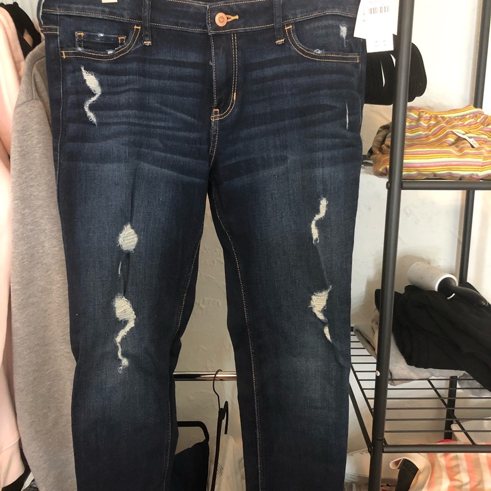 Dark Wash Super Skinny Hollister Jeans NWT